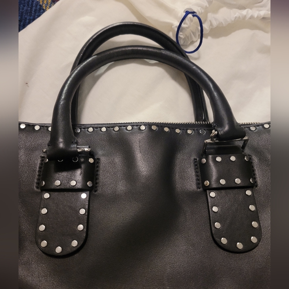 Rebecca Minkoff Midnighter Leather Messenger Bag - Picture 15 of 16